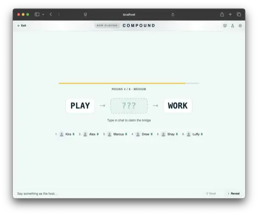 Compound gameplay