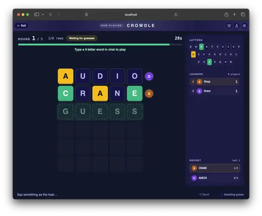 Crowdle gameplay