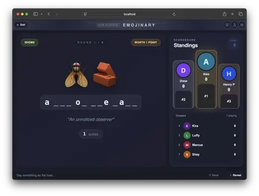 Emojinary gameplay