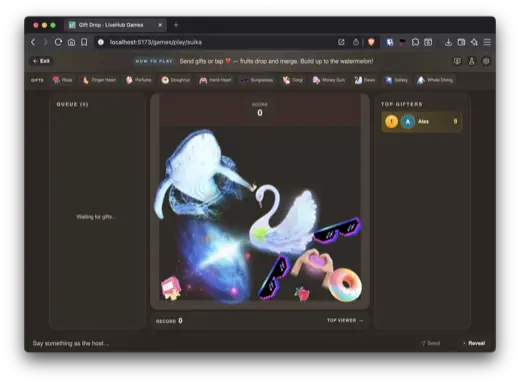 Gift Drop gameplay