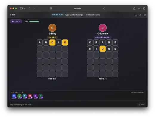 Pairdle: King of the Grid gameplay