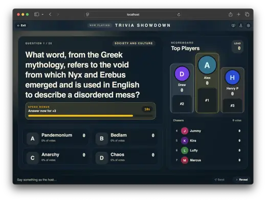 Trivia Showdown gameplay
