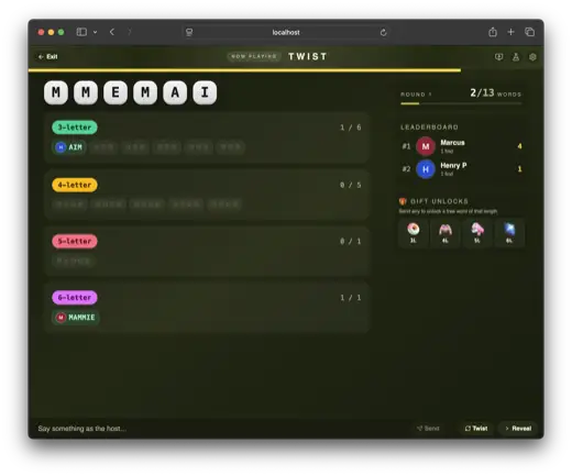 TwistTok gameplay