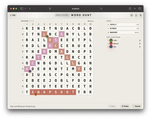 Word Hunt gameplay